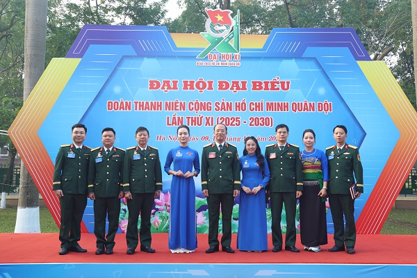 Đoàn đại biểu Tổng cục Công nghiệp quốc phòng tham dự Đại hội đại biểu Đoàn TNCS Hồ Chí Minh Quân đội lần thứ XI